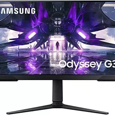 SAMSUNG 27" Odyssey G32A FHD 1ms 165Hz Gaming Monitor with Eye Saver Mode, Free-Sync Premium, Height Adjustable Screen for Gamer Comfort, VESA Mount Capability (LS27AG320NNXZA)