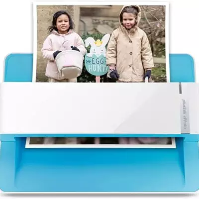 Plustek Photo Scanner - ephoto Z300, Scan 4x6 Photo in 2sec, Auto Crop and Deskew CCD Sensor. Support Mac and PC